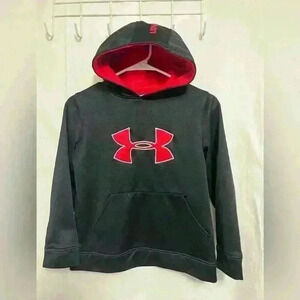 Under Armour Hoodie Sweat Shirt Boys Medium A0021
